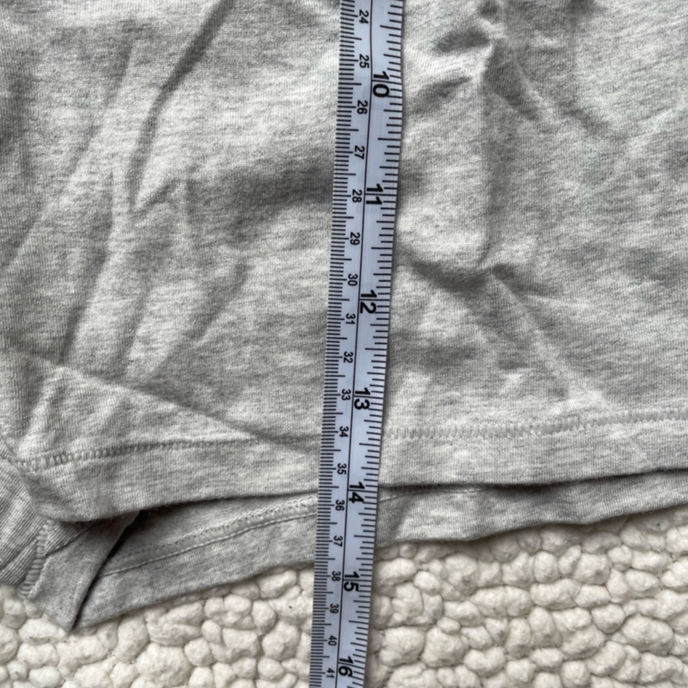 Skims Boyfriend Loose Boxer Unisex Collection Light Heather Grey Small - Picture 11 of 13